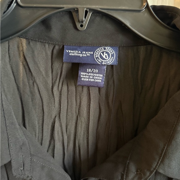 Crinkled Sheer Blouse - Picture 2 of 2